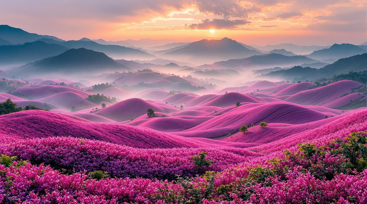 达达影院 - 贵州百里杜鹃花海全景实拍