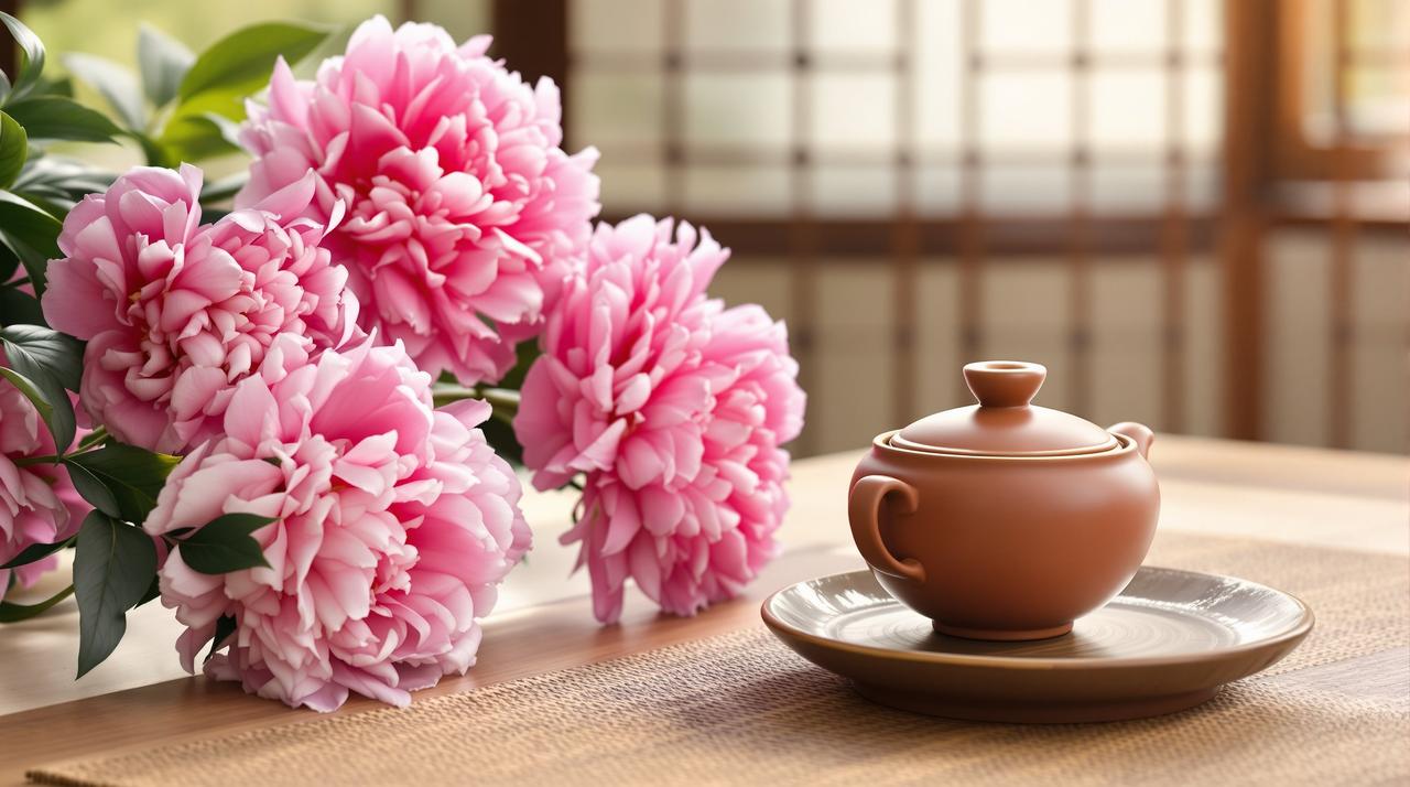 达达影院 - 杜鹃花与茶道：花间一盏清茶